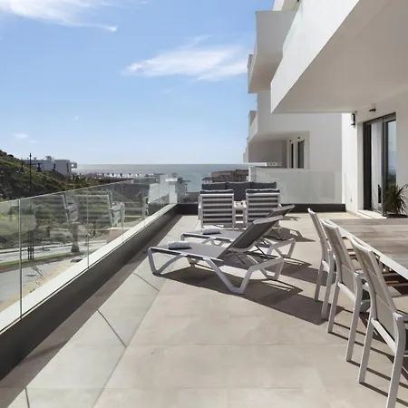 Terraza Mar - Apartment With Rooftop Pool, Carvajal, Fuengirola פואנגירולה